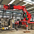 32 Ton Lifting Capacity Crane  Knuckle Telescopic Boom Truck Mounted Crane